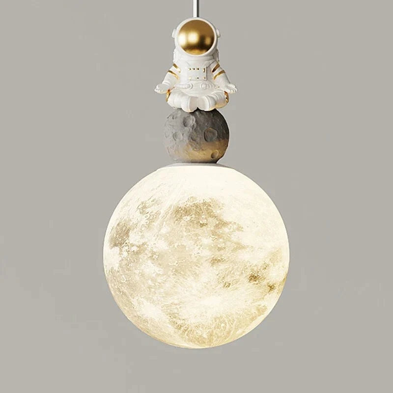 Suspension astronaute galactique en résine | Marco Lucetti