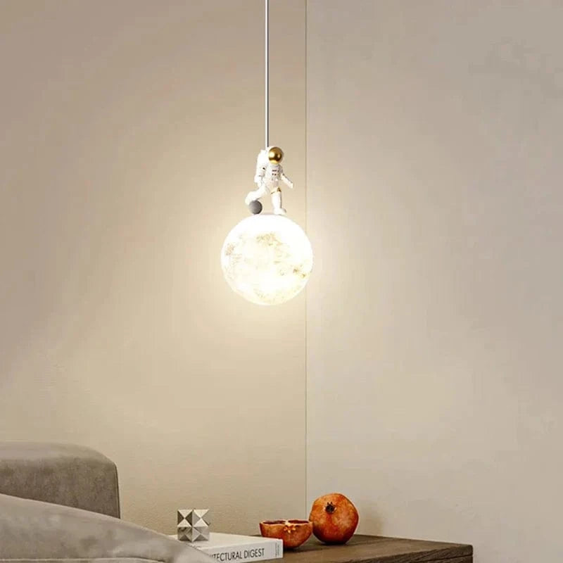 Suspension astronaute galactique en résine | Marco Lucetti