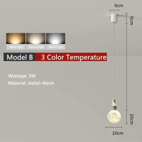 Suspension astronaute galactique en résine | Marco Lucetti Modèle B / AC220V-240V / 3 Température de couleur