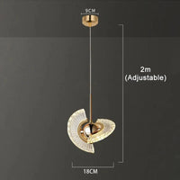 Suspension au design moderne - Lumière contemporaine | Marco Lucetti 1 tête / Lumière blanche