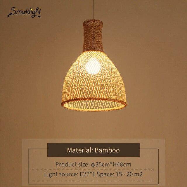 Suspension bambou moderne Work. | Marco Lucetti 35x48cm