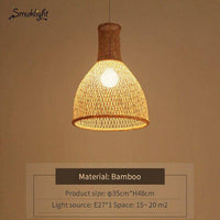 Suspension bambou moderne Work. | Marco Lucetti 35x48cm