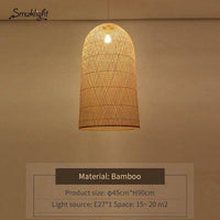 Suspension bambou moderne Work. | Marco Lucetti 45x90cm