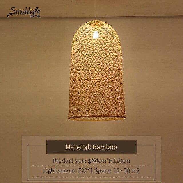 Suspension bambou moderne Work. | Marco Lucetti 60x120cm
