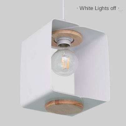 Suspension Besley avec abat-jour rectangulaire coloré | Marco Lucetti