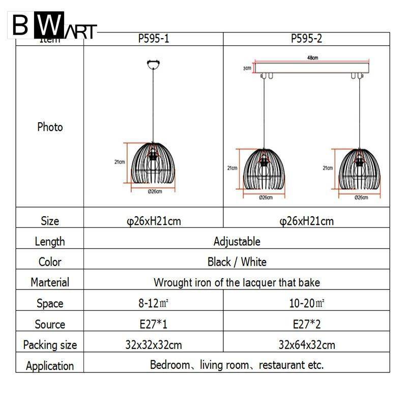 Suspension Birdcage LED - Design Élégant | Marco Lucetti