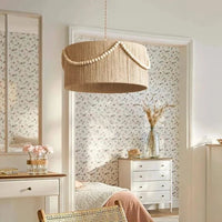 Suspension bohème en perles de bois Wabi Sabi | Marco Lucetti