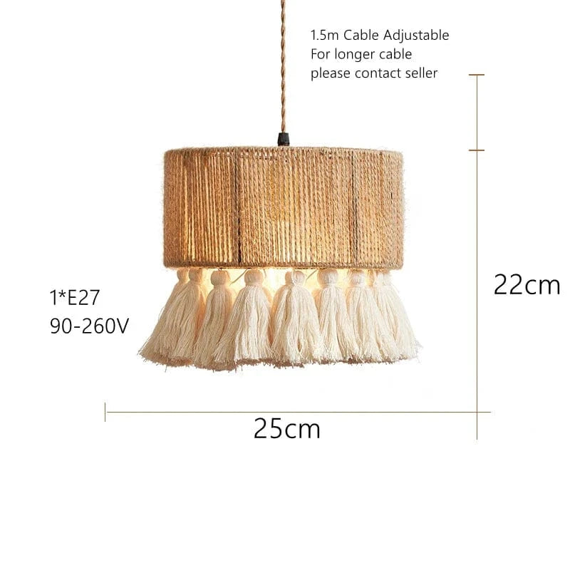 Suspension Bohème Tissée Main | Marco Lucetti