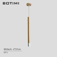 Suspension Bois Naturel Botimi | Marco Lucetti Blanc - A