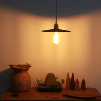 Suspension Bois Nordique Design Sculpté à la Main Noyer Noir Suspension Chambre Chevet Restaurant Décor Simple | Marco Lucetti