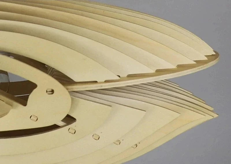 Suspension bois Poisson  | Marco Lucetti