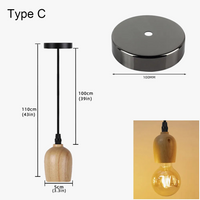 Suspension bois rétro industrielle pour décorer votre intérieur