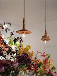 Suspension Bois Vintage pour Restaurant et Chevet | Marco Lucetti