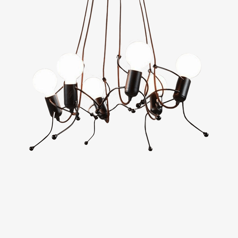 Suspension Bonhomme Noir | Marco Lucetti