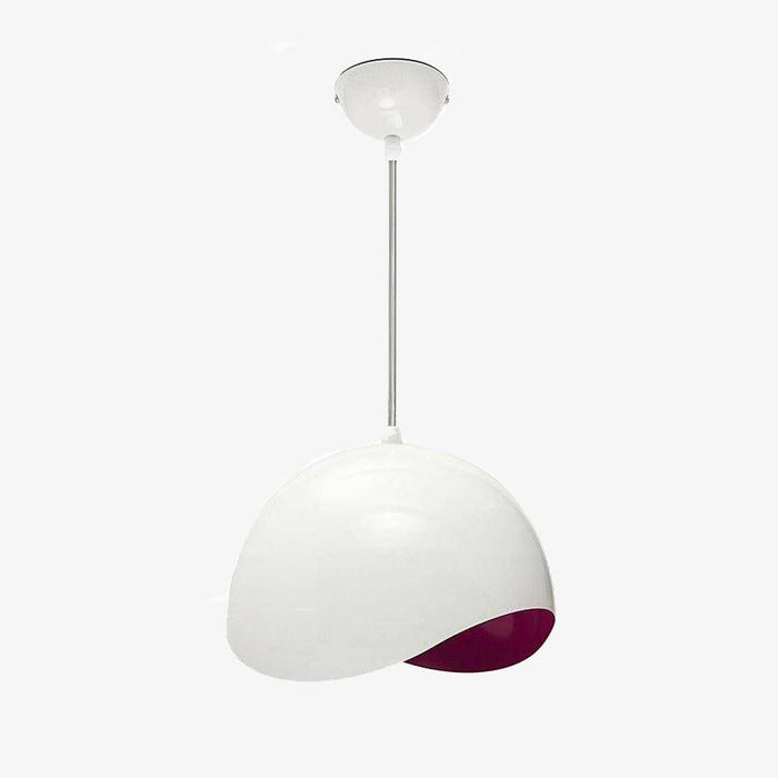 Suspension Eggshell - Blanc et Intérieur Coloré