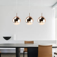 Suspension boule chromée - Design moderne | Marco Lucetti