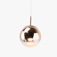 Suspension boule chromée - Design moderne | Marco Lucetti