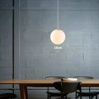 Suspension Boule Créative: Un Éclairage Moderne Personalisé | Marco Lucetti Couleur or 18cm / Fil 100cm / Lumière blanche