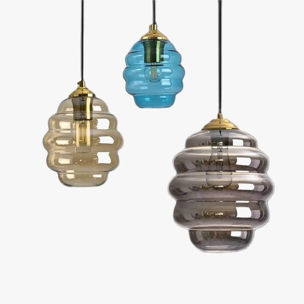 Suspension Boule de Vitrail Nordic Light