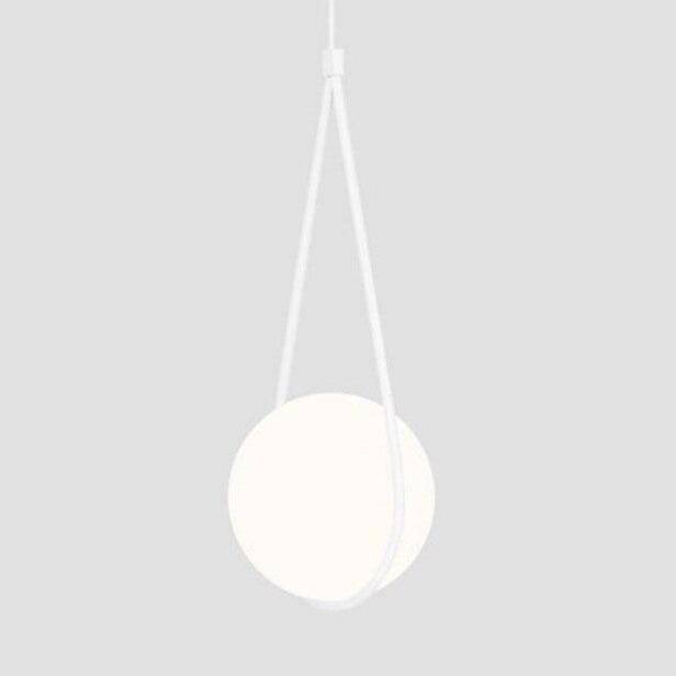 Suspension Boule Design par Accrochée Studio | Marco Lucetti Blanc