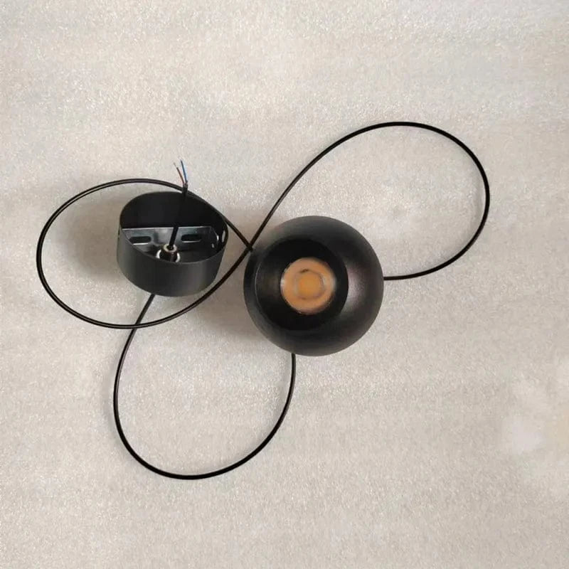 Suspension Boule Moderne Nordique pour Café-Bar | Marco Lucetti Noir / 7W / Lumière chaude 3000K