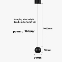 Suspension Boule Moderne pour Café-Bar