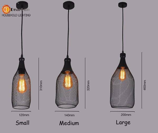Suspension bouteille en cage Hall. | Marco Lucetti