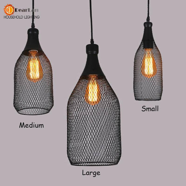 Suspension bouteille en cage Hall. | Marco Lucetti