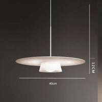 Suspension Café Circle Minimaliste | Marco Lucetti Blanc