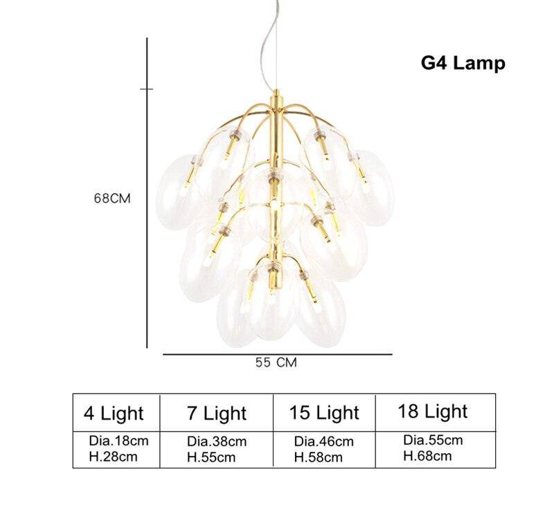 Suspension Café en verre design | Marco Lucetti