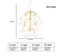 Suspension Café en verre design | Marco Lucetti