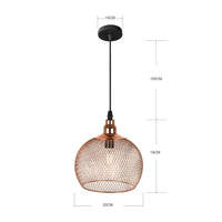 Suspension cage rose gold Vintage