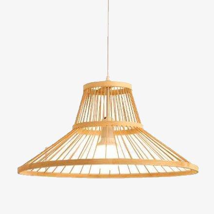 Suspension Geometric en bambou.