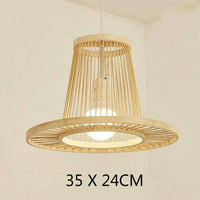 Suspension cage en bambou Geometric Bamboo Bond. | Marco Lucetti