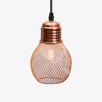Suspension cage rose gold Vintage