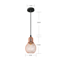 Suspension cage rose gold Vintage