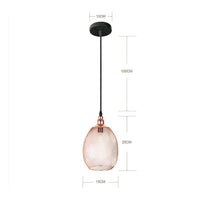 Suspension cage rose gold Vintage | Marco Lucetti A