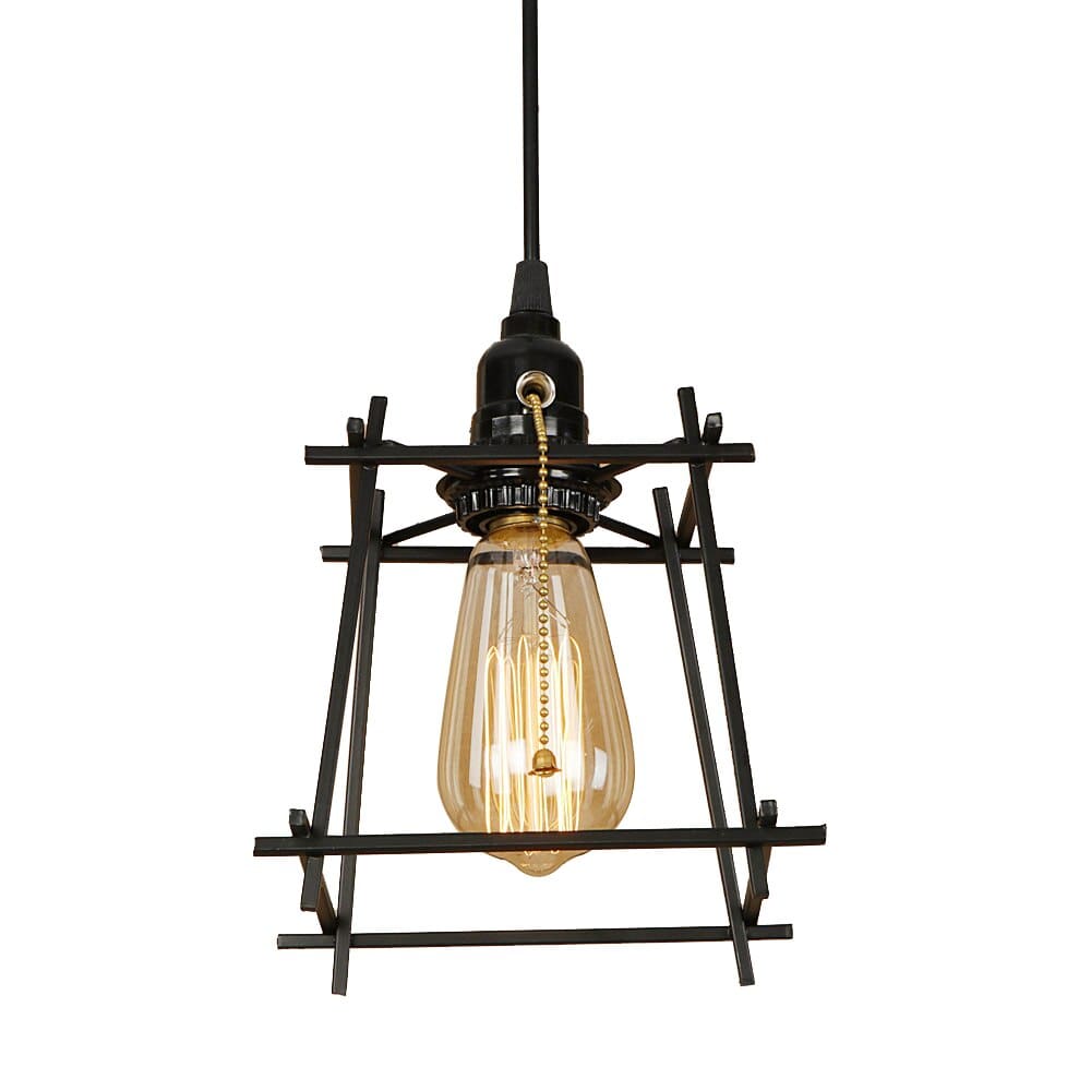 Suspension Cage Vintage en Métal à LED Plitz | Marco Lucetti