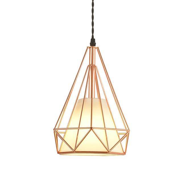 Suspension cage vintage pyramidala | Marco Lucetti Blanc