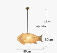 Suspension carpe en bambou - Éléments de Déco Zen | Marco Lucetti