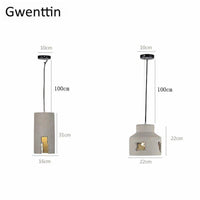 Suspension Cement Hollow Cage | Marco Lucetti