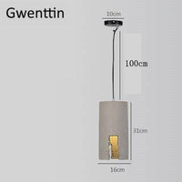 Suspension Cement Hollow Cage | Marco Lucetti A