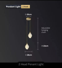 Suspension céramique design | Marco Lucetti 2 têtes