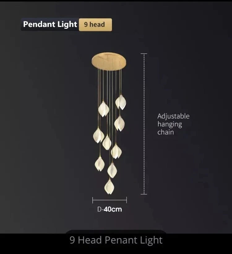 Suspension céramique design | Marco Lucetti 9 têtes