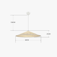 Suspension chambre Artisanat de luxe pour salle à manger, en soie de qualité | Marco Lucetti