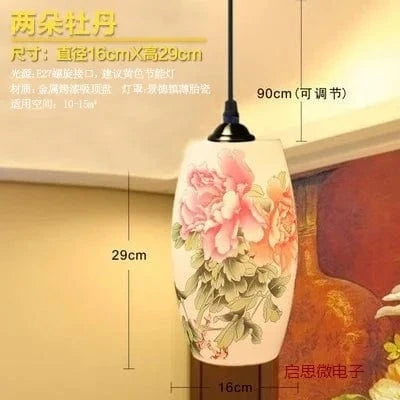 Suspension Chinoise de Qualité en Céramique | Marco Lucetti style q