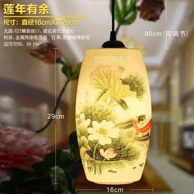 Suspension Chinoise de Qualité en Céramique | Marco Lucetti style t