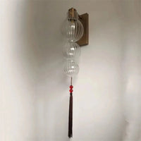 Suspension Chinoise Vitrail Gourde Gland Lumières Loft Salon Cuisine Art Déco Intérieur Luminaire | Marco Lucetti