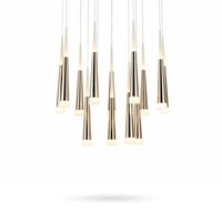 Suspension chromée Conic. | Marco Lucetti
