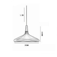 Suspension Chromée en Aluminium et Bronze. | Marco Lucetti